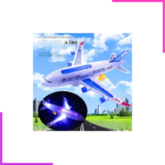 Jeu avion led illuminé