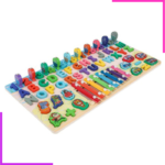 Planche d'apprentissage en bois