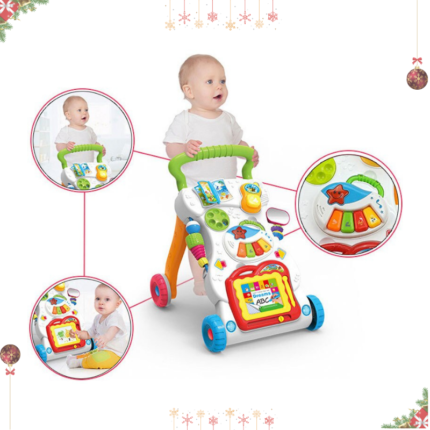 Trotteur musical pour bébé