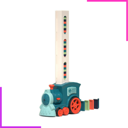train poseur de dominos pour enfants