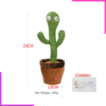 cactus amusant qui danse et chante
