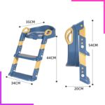 siège toilette avec escaliers pour bébé
