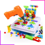 jeu de perçage mosaïque pour enfants