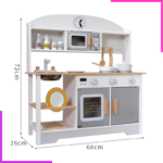 cuisine moderne pour enfants en bois