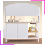 cuisine moderne pour enfants en bois