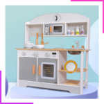 cuisine moderne pour enfants en bois