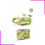Circuit de course dinosaures 120 pièces