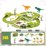 circuit de courses dinosaures pour enfants