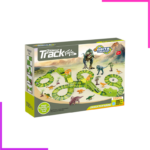 Circuit de course dinosaures 120 pièces