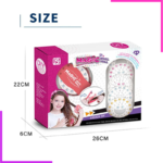 Kit de Pose de Strass et Décoration Facile de Cheveux