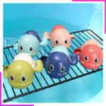 jouet de bain, tortue nageuse