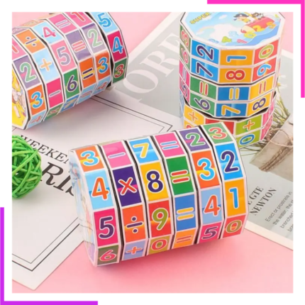 Cube mathematique éducatif