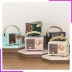 Mini Haut Parleur Bluetooth Portable Retro