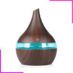 iffuseur d'huiles essentielles bois et LED moderne