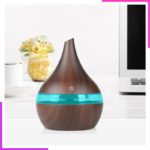 iffuseur d'huiles essentielles bois et LED moderne