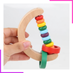 Jouets De Hochets En Bois Pour Bébé