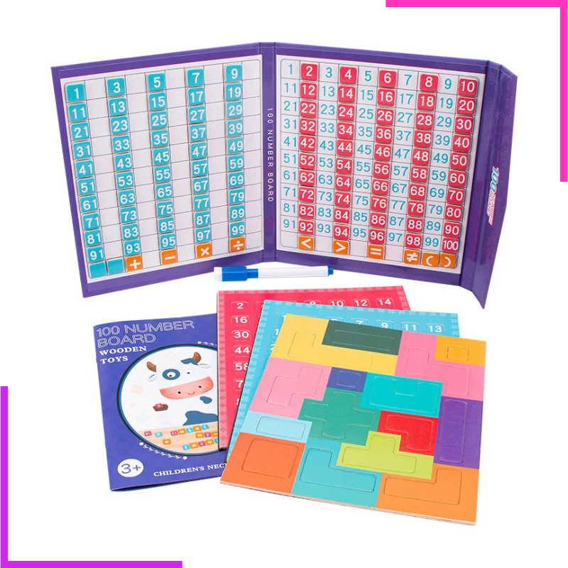 Livre Magnétique Educatif Maths et Puzzle – Image 10