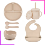 Couverts en Silicone en Bébé 8 pièces