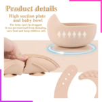 Couverts en Silicone en Bébé 8 pièces