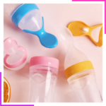 Biberon Cuillère d'Alimentation en Silicone pour Bébé