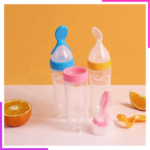 Biberon Cuillère d'Alimentation en Silicone pour Bébé