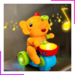 Éléphant Musicien Jouet Interactif pour Enfant