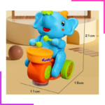 Éléphant Musicien Jouet Interactif pour Enfant