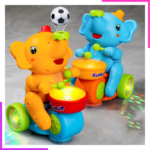Éléphant Musicien Jouet Interactif pour Enfant