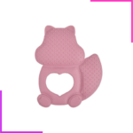 Anneau de dentition en forme mignon et coeur