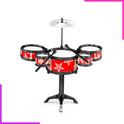 Jouet De Batterie pour enfant Rouge