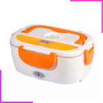 Lunch Box Chauffante en Plastique et Inox Orange