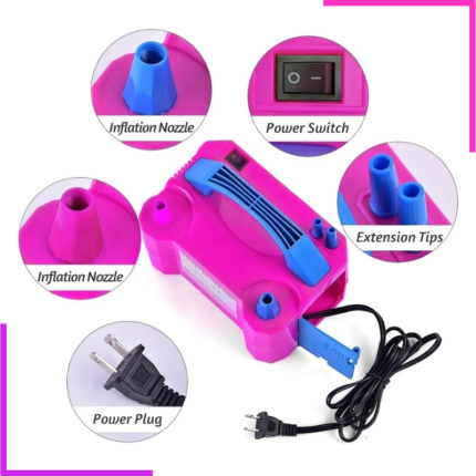 Pompe a Ballons Electrique Portable
