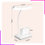 Lampe de Bureau Led Pliante Rechargeable