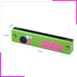 Harmonica Jouet Musical en Bois Montessori Vert