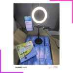 Anneau Lumineux  pour Selfies avec Support Double Téléphone