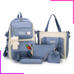 Sac à dos en toile perméable 5 pièces
