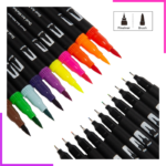100 Multicolores Stylos Feutres pour Enfant (5)