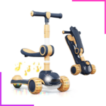 Trottinette avec Siege 3 en 1 Lumineuse et Musicale
