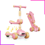 Trottinette avec Siege 3 en 1 Lumineuse et Musicale