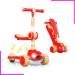 Trottinette avec Siege 3 en 1 Lumineuse et Musicale