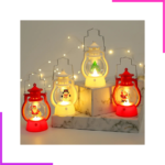 Lanterne de Noël décorative et lumineuse à pile"