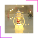 Lanterne de Noël décorative et lumineuse à pile"