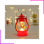 Lanterne de Noël décorative et lumineuse à pile"