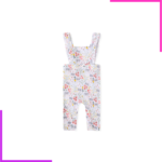 salopette fleurie avec son bandeau