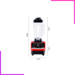 Mixeur blender multifonctionnel 2-en-1