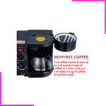 Four Electrique 3 en 1 (Four, Cafetière, Plaque Cuisson) – Image 5