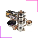 Ensemble de casseroles et ustensiles de cuisine