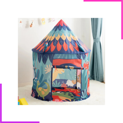 Tente de jeu maison – thème dinosaure