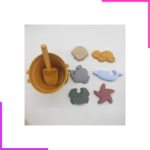 Bac à Sable en Silicone avec Accessoires