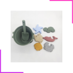Bac à Sable en Silicone avec Accessoires